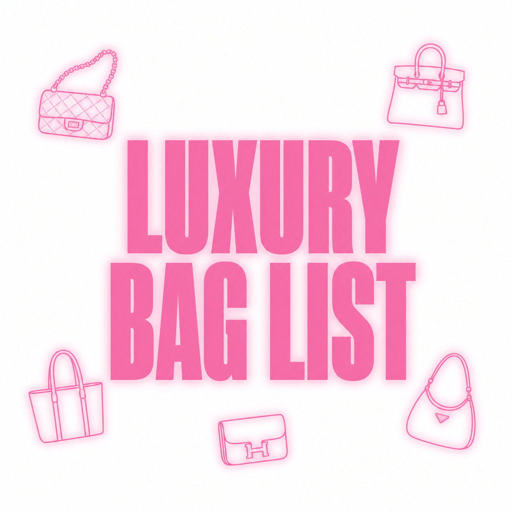 Luxury Bag / Sandal Supplier List cover