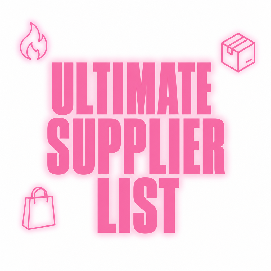 Ultimate Supplier List — 95+ Verified Suppliers cover